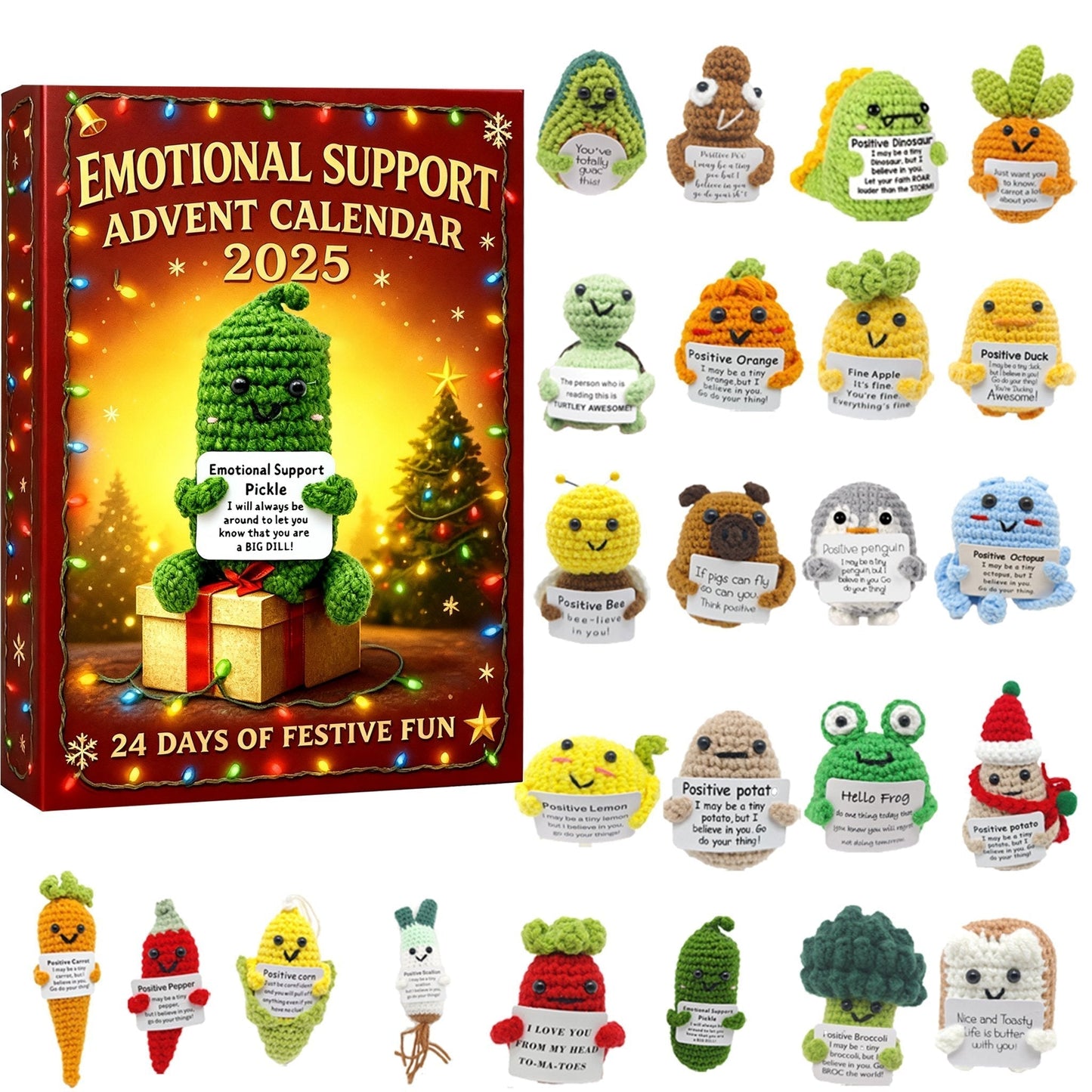 🎄Érzelmi Támogatás Adventi Naptár 2025