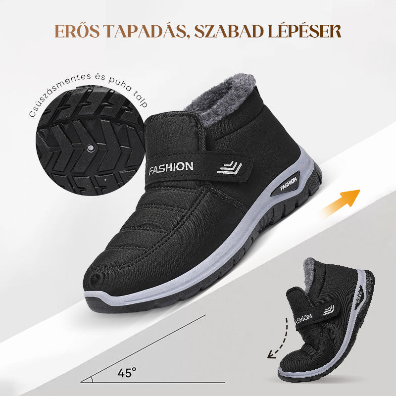 💫 Új termékek 50% OFF korlátozott ideig 🔥 Unisex, gyapjúval bélelt téli hócsizmák