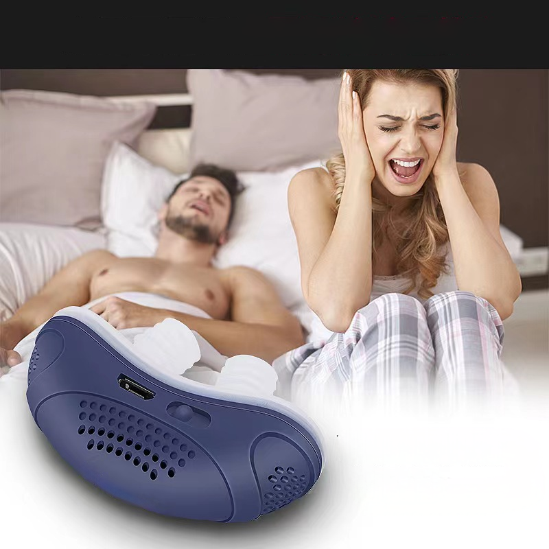 Új mini CPAP készülék tömlő és maszk nélkül, horkolásgátló lélegeztetőgéppel