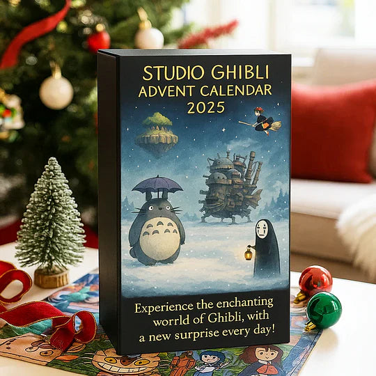 3D szobor – Studio Ghibli klasszikus anime adventi naptár 2025