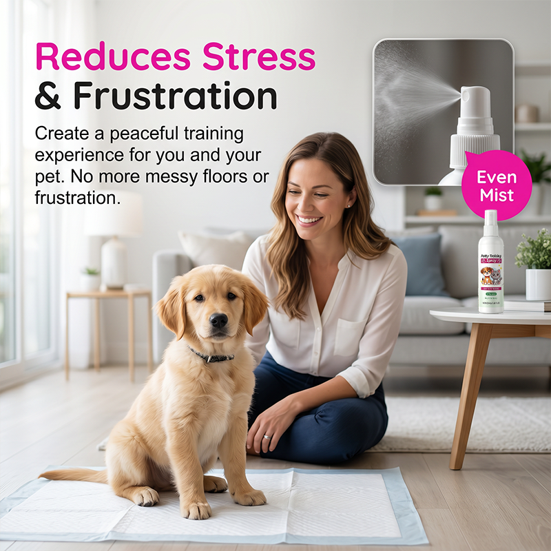 🐶🐱 Tisztasági nevelő spray kutyáknak és macskáknak – elősegíti a tisztasági nevelést ✨