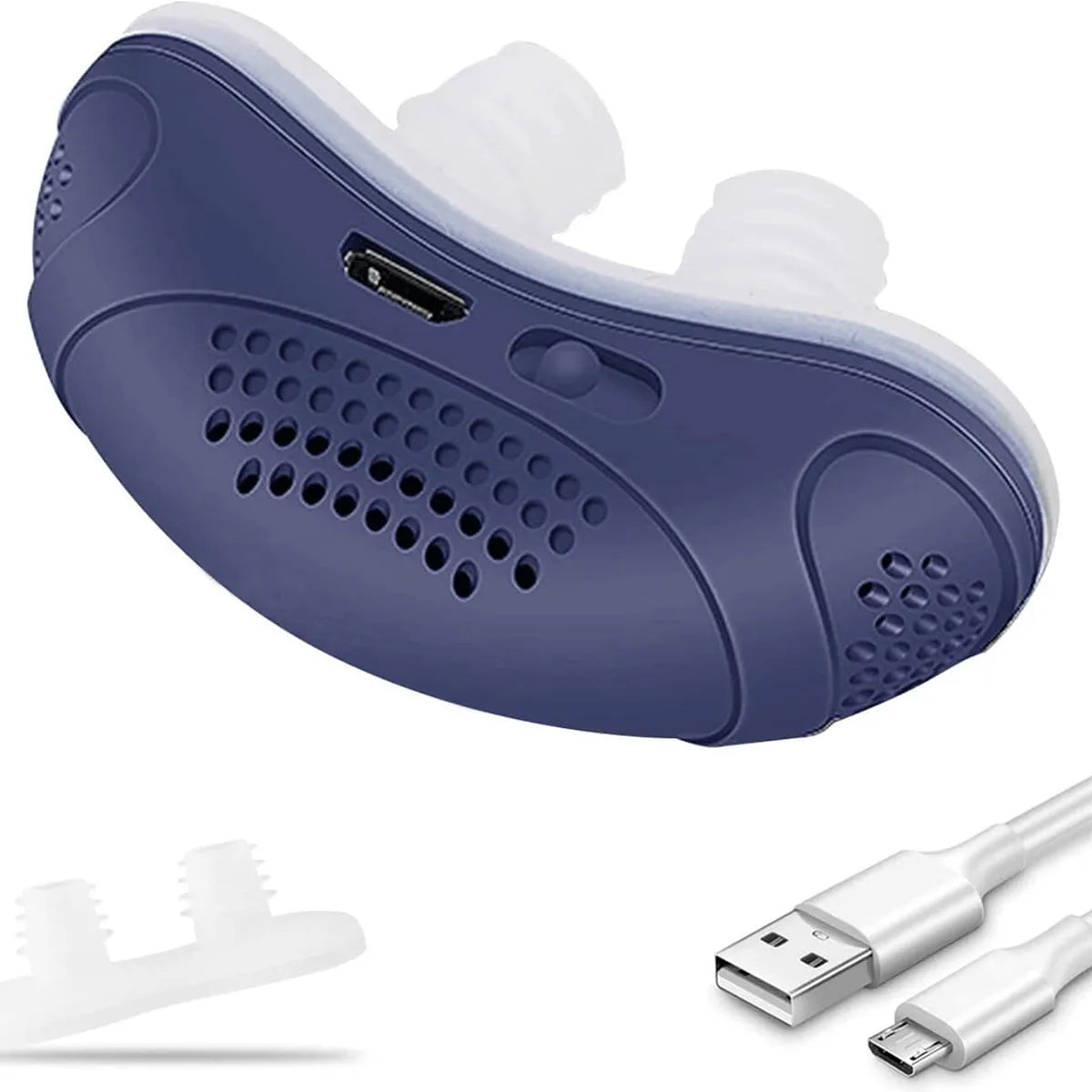 Új mini CPAP készülék tömlő és maszk nélkül, horkolásgátló lélegeztetőgéppel