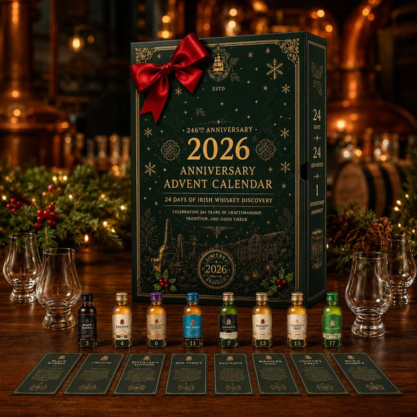 ❄️246. évfordulós adventi naptár 2026📅24 nap az ír whisky felfedezésére