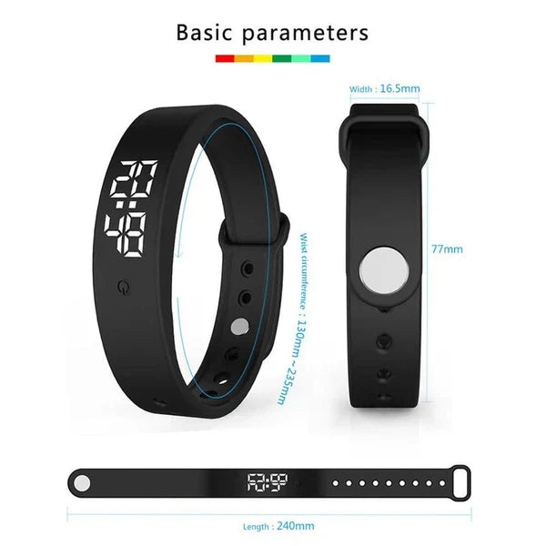 ⌚ MOST 50% KEDVEZMÉNY! ❤️ Okos egészségkarkötő – fitneszkövető, pulzusmérő és lépésszámláló 🏃