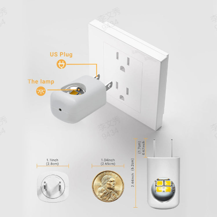 ⚡Intelligens LED éjszakai lámpa automatikus fényerő-szabályzóval
