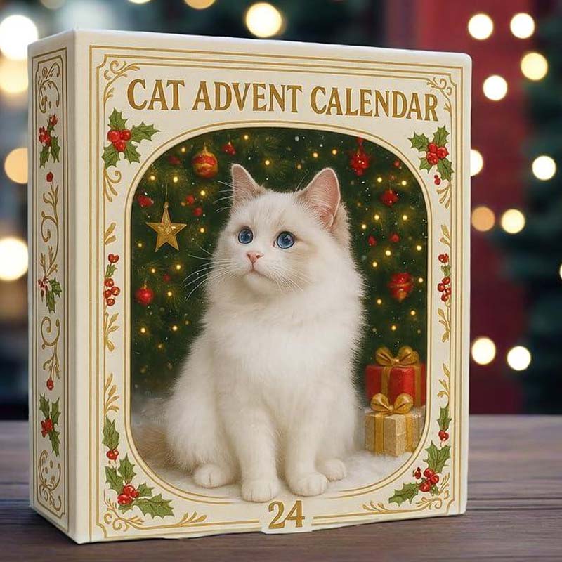 【🎁Karácsonyi ajánlat🎄】Adventi naptár macskabarátoknak 2025