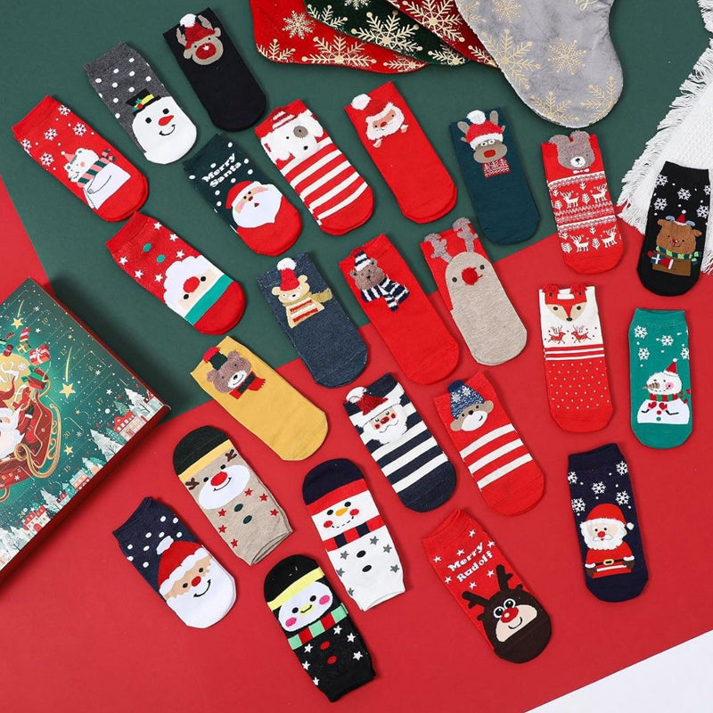 🎄🎁Karácsonyi zokni adventi naptár🧦