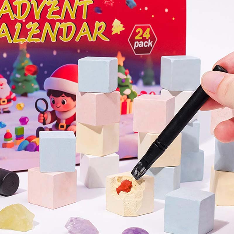 24 napos geológiai felfedező adventi naptár készlet