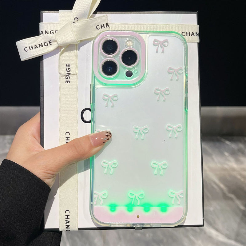 ✨Eladó📱Csillogó masnis mobiltelefon tok