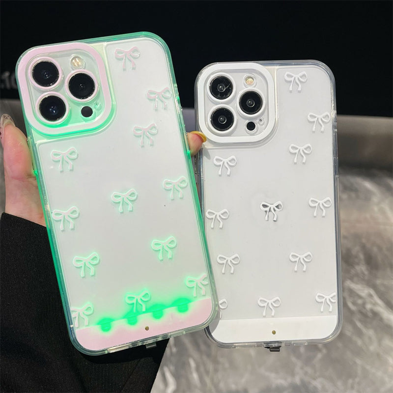 ✨Eladó📱Csillogó masnis mobiltelefon tok