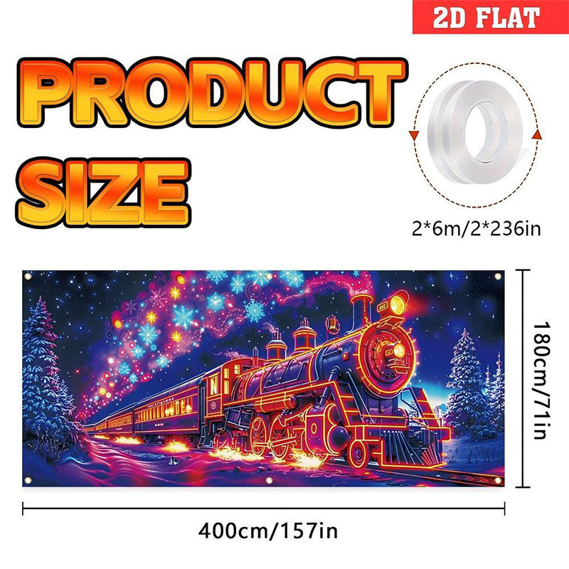 🎄Ünnepi akció - 40% kedvezmény! Ünnepi garázskapu banner