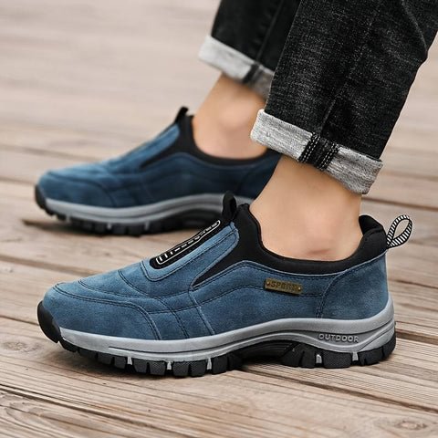 👟 Férfi nemcsúszós gyaloglócipő | Légáteresztő, kényelmes, memóriahabos – Utánvét 🌿✨