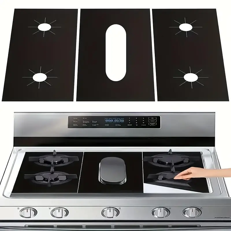 🔥🍳Újrafelhasználható védőburkolatok gáztűzhelyek égőihez